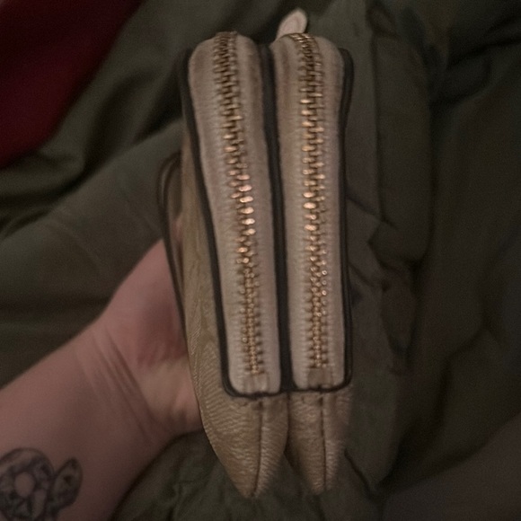 Coach Tan Wristlet - Picture 3 of 7